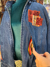 Load image into Gallery viewer, Vintage Jean Jacket Thrift Flip
