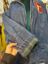 Load image into Gallery viewer, Vintage Jean Jacket Thrift Flip

