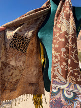 Load image into Gallery viewer, Brown Fractal Stashmina
